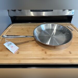 NWT All-Clad 12 inch Coppercore Stainless Steel Fry Pan/Skillet